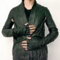 Obscur - Classic Lamb Leather Jacket With Thumbholes