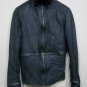 Obscur Cross Zipper Custom Made Lamb Leather Jacket