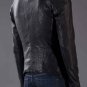 Obscur Cross Zipper Custom Made Lamb Leather Jacket