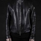 Obscur Moto Bomber Leather Jacket - New Obscur Moto Bomber Leather Jacket - New