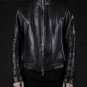 Obscur Moto Bomber Leather Jacket - New