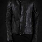 Obscur Hidden Placket Jacket With Bound Elbow - New