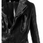incarnation DOUBLE BREASTED ZIPPER BLOUSON / JAPAN CALF LEATHER (OBJECT DYED BLACK) - New