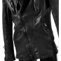 incarnation DOUBLE BREASTED ZIPPER BLOUSON / JAPAN CALF LEATHER (OBJECT DYED BLACK) - New