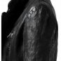 incarnation DOUBLE BREASTED ZIPPER BLOUSON / JAPAN CALF LEATHER (OBJECT DYED BLACK) - New