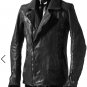 incarnation exclusive COVERED DOUBLE/BREAST JACKET / CALF FULL GRAIN (BLACK EDITION)