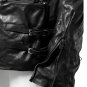 incarnation exclusive DOUBLE BREAST MOTO Leather JACKET / OBJECT DYED (BLACK EDITION)