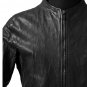 incarnation exclusive NO COLLAR SINGLE MOTO JACKET / CALF FULL GRAIN (BLACK EDITION) -New