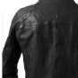 incarnation exclusive NO COLLAR SINGLE MOTO JACKET / CALF FULL GRAIN (BLACK EDITION) -New