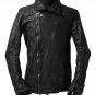 incarnation exclusive DOUBLE BREAST MOTO JACKET / CALF FULL GRAIN (BLACK EDITION)