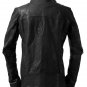 incarnation exclusive DOUBLE BREAST MOTO JACKET / CALF FULL GRAIN (BLACK EDITION)