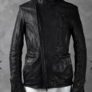 incarnation exclusive MILITARY ZIP JACKET OBJECT DYE/TANNED HORSE (BLACK)