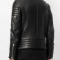 Balmain Men&acirc;��s Zipper Leather Biker Jacket &acirc;�� New