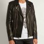 Balmain Notch Lapels Leather Jacket &acirc;�� New