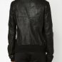 Julius Ribbed Cuff Leather Jacket - New