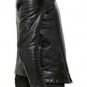 Julius Black Goat Leather Biker Jacket - New