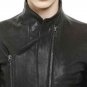 Julius Black Goat Leather Biker Jacket - New