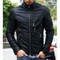 Julius High Neck Lambskin Leather Jacket