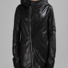 Julius Asymmetrical Hooded Leather Jacket - New Julius Asymmetrical Hooded Leather Jacket - New
