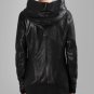 Julius Asymmetrical Hooded Leather Jacket - New
