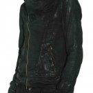Julius Black Waxed Cotton Denim Jacket - New