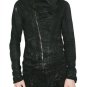 Julius Black Waxed Cotton Denim Jacket - New