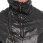 Julius Black Zip Up Calf Leather Jacket - New