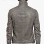 Julius Gray Washed Leather Jacket - New