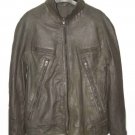 Julius Jut Neck Lambskin Leather Jacket
