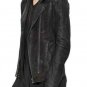 Julius Black Washed Nubuck Leather Jacket - New