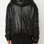 Julius Oversized Collar Padded Leather Jacket - New