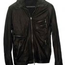 Julius High Neck Leather Jacket - New Julius High Neck Leather Jacket - New