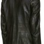 Julius Men's Black Nubuck Slashing High-neck Jacket-new