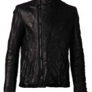 Julius Men's Black Textured Jacket - New Julius Men's Black Textured Jacket - New