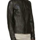 Julius Men's Black Leather Jacket - New Julius Men's Black Leather Jacket - New