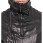 Julius Men's Black Zip Collar Leather Jacket - New