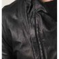 Julius Men's Black Double Zip Fitted Jacket - New