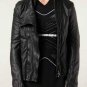 Julius Men's Black Double Zip Fitted Jacket - New