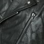 Julius Black Lambskin Leather Biker Jacket - New