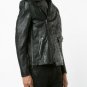 Julius Black Lambskin Leather Biker Jacket - New