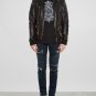 Balmain Quilted Bomber Leather Jacket &acirc;�� New
