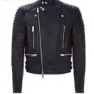 Prorsum Brit Men’s Black Asktown Leather Biker Jacket – New Prorsum Brit Men’s Black Asktown Leather Biker Jacket – New