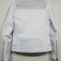 PRORSUM MOTO WHITE LAMBSKIN LEATHER JACKET &acirc;�� NEW