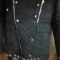 Balmain QUILTED COTTON FUR TRIM WITH REAL RACCOON FUR &acirc;�� NEW