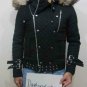 Balmain QUILTED COTTON FUR TRIM WITH REAL RACCOON FUR &acirc;�� NEW