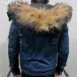 Balmain QUILTED COTTON PARKA WITH REAL RACCOON FUR &acirc;�� NEW