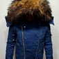 Balmain QUILTED COTTON PARKA WITH REAL RACCOON FUR &acirc;�� NEW