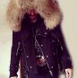 Balmain QUILTED COTTON PARKA WITH REAL RACCOON FUR &acirc;�� NEW