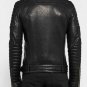 Balmain Quilted Grained Leather Jacket &acirc;�� New