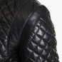 Balmain Quilted Men&acirc;��s Leather Bomber Varsity Jacket &acirc;�� New